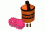Powerflare PF-200 Softpack,  2 Safety Lights,Infrared LED,Orange Bag,2 Batteries, Hot Pink Shell SP2O-I-HP
