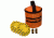 Powerflare PF-200 Softpack,  2 Safety Lights,Infrared LED,Orange Bag,2 Batteries, Yellow Shell SP2O-I-Y