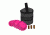 Powerflare PF-200 Softpack,  3 Safety Lights,Infrared LED,Black Bag,3 Batteries, Hot Pink Shell SP3BK-I-HP