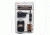 PowerTac 18650 Fast Charger with Batteries &amp; Car Adapter, Black, FAS-P