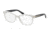 Prada ARROW PR10RV Single Vision Prescription Eyeglasses 7S31O1-53 - Ivory Frame