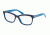Prada ARROW PR10RV Single Vision Prescription Eyeglasses TFF1O1-53 - Top Blue/Azure Frame