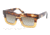 Prada CAST PR11QS Bifocal Prescription Sunglasses PR11QS-DG61X1-48 - Lens Diameter 48 mm, Frame Color Spotted Brown On Yellow