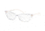 Prada CATWALK PR04XV Eyeglass Frames 2AZ1O1-54 - Crystal