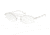 Prada CATWALK PR62VV Progressive Prescription Eyeglasses, 57mm, Silver, PR62VV-1BC1O1-57-PRO