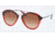 Prada CINEMA' PR12QS Single Vision Prescription Sunglasses PR12QS-RO01Z1-54 - Lens Diameter 54 mm, Frame Color Red Havana Grad Red