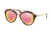Prada Cinema PR12QS Single Vision Prescription Sunglasses PR12QS-USG5L2-54 - Lens Diameter 54 mm, Frame Color Striped Brown