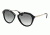 Prada CINEMA PR12QSA Single Vision Prescription Sunglasses, 54mm, Black, PR12QSA-1AB0A7-54-SV