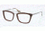 Prada CINEMA PR18QV Eyeglass Frames DHO1O1-51 - Dark Brown Frame