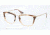 Prada CINEMA PR18QV Eyeglass Frames ROZ1O1-51 - Brown Havana Grad Brown Frame