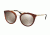 Prada CINEMA PR23SSF Single Vision Prescription Sunglasses PR23SSF-USE1C0-52 - Lens Diameter 52 mm, Frame Color Striped Brown
