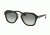 Prada CINEMA' PR25RS Progressive Prescription Sunglasses PR25RS-1AB0A7-55 - Lens Diameter 55 mm, Frame Color Black