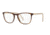 Prada CONCEPTUAL PR08VVF Progressive Prescription Eyeglasses, 55mm, Havana, PR08VVF-2AU1O1-55-PRO