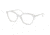 Prada CONCEPTUAL PR11VV Eyeglass Frames 3171O1-51 - Opal Transparent