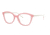 Prada CONCEPTUAL PR11VVF Progressive Prescription Eyeglasses 3101O1-53 - Opal Pink