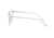 Prada CONCEPTUAL PR11VVF Progressive Prescription Eyeglasses 3171O1-53 - Opal Transparent
