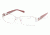 Prada Eyeglasses PR56NV with No-Line Progressive Rx Prescription Lenses 1BC1O1-5316 - Silver Frame