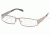 Prada Eyeglasses PR64LV with Lined Bifocal Rx Prescription Lenses 1BI1O1-5016 - Bronze 