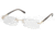 Prada Eyeglasses PR69LV with No-Line Progressive Rx Prescription Lenses 5AK1O1-5516 - Shiny Gold 