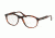 Prada JOURNAL PR12SV Single Vision Prescription Eyeglasses UBK1O1-52 - Brown Red Havana Frame