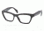 Prada JOURNAL PR14QV Progressive Prescription Eyeglasses 1AB1O1-51 - Black Frame
