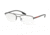 Prada LIFESTYLE PS51MV Eyeglass Frames 5341O1-53 - Grey Rubber