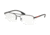 Prada LIFESTYLE PS51MV Eyeglass Frames DG01O1-53 - Black Rubber