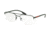 Prada LIFESTYLE PS51MV Eyeglass Frames UFI1O1-53 - Green Rubber