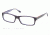 Prada Linea Rosa Eyeglasses PS11AV with Lined Bifocal Rx Prescription Lenses ZXZ1O1-53 - Blue/Azure Transparent Frame