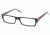 Prada Linea Rosa PS 01AV Eyeglasses Styles - Top Blue/Azure Transparent Frame w/Non-Rx 51 mm Diameter Lenses, ZXZ1O1-5115
