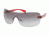 Prada Linea Rosa PS 02MS Sunglasses Styles - Top Currant-Fire Frame / Gray Gradient Lenses, ZYA3M1-0136