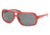 Prada Linea Rosa PS 06LS Sunglasses Styles - Red Demi Shiny Frame / Gray Lenses, ZVI1A1-6317