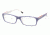 Prada Linea Rosa PS11AV Bifocal Eyeglasses - Top Denim/White Frame / 53 mm Prescription Lenses, GRS1O1-5316