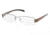 Prada Linea Rosa PS55AV SV Prescription Eyeglasses - GVU1O1 Gunmetal Demo Lens Frame / 51 mm Prescription Lenses, GVU1O1-5117