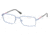 Prada Linea Rosa PS58AV Progressive Eyeglasses - Baltic Demi Shiny Frame / 53 mm Prescription Lenses, AAH1O1-5317