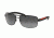 Prada Linea Rosa Sunglasses PS54IS DG05W1-65 - Black Rubber Frame, Polar Grey Lenses