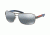Prada Linea Rosa Sunglasses PS54IS DG12F2-65 - Gunmetal Rubber Frame, Polar Grey Mirror Grad Silver Lenses