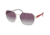 Prada MILLENNIALS PR54XS Sunglasses ZVN4W1-59 - , Clear Gradient Dark Violet Lenses