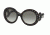 Prada ORNATE PR31PS Single Vision Prescription Sunglasses PR31PS-2AU0A7-55 - Lens Diameter 55 mm, Frame Color Havana
