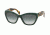 Prada POEME PR02QS Bifocal Prescription Sunglasses PR02QS-TFO1E0-56 - Lens Diameter 56 mm, Frame Color Opal Green/green