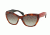 Prada POEME PR02QS Bifocal Prescription Sunglasses PR02QS-TKR0A7-56 - Lens Diameter 56 mm, Frame Color Havana
