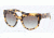 Prada POEME PR07QS Bifocal Prescription Sunglasses PR07QS-7S00A7-51 - Lens Diameter 51 mm, Frame Color Medium Havana