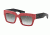 Prada POEME PR28PS Single Vision Prescription Sunglasses PR28PS-SMN0A7-51 - Lens Diameter 51 mm, Frame Color Red