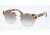 Prada PORTRAIT PR08QS Progressive Prescription Sunglasses PR08QS-7S00A7-51 - Lens Diameter 51 mm, Frame Color Medium Havana