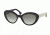 Prada PORTRAIT PR15QS Single Vision Prescription Sunglasses PR15QS-1AB0A7-53 - Lens Diameter 53 mm, Frame Color Black