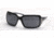 Prada PR 01HS Sunglasses Styles - Black Frame / Gray Lenses, 1AB1A1-6116