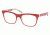 Prada PR01NV Progressive Eyeglasses - Top Red Serigraphy Frame / 52 mm Prescription Lenses, AB01O1-5219