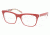 Prada PR01NV Progressive Eyeglasses - Top Red Serigraphy Frame / 54 mm Prescription Lenses, AB01O1-5419