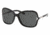 Prada PR 28LS Sunglasses Styles - Black Frame / Gray Lenses, 1AB1A1-5817