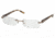 Prada PR52MV SV Prescription Eyeglasses - Bronze Demo Lens Frame / 52 mm Prescription Lenses, 1BI1O1-5217